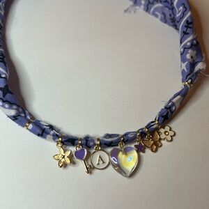 Bandana Charm Necklace